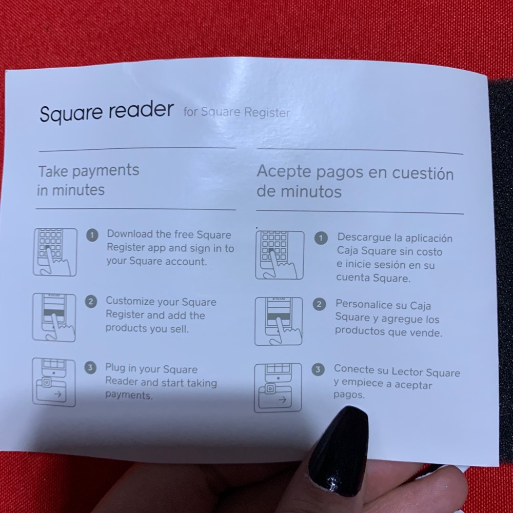 square reader/chip reader - Picture 2 of 3